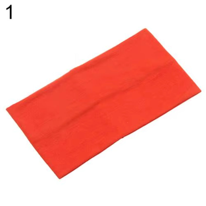 Women Candy Color Wide Yoga Headband Stretch Hairband Elastic Hair Bands Turban Fashion Girls Hairband Hair Accessories