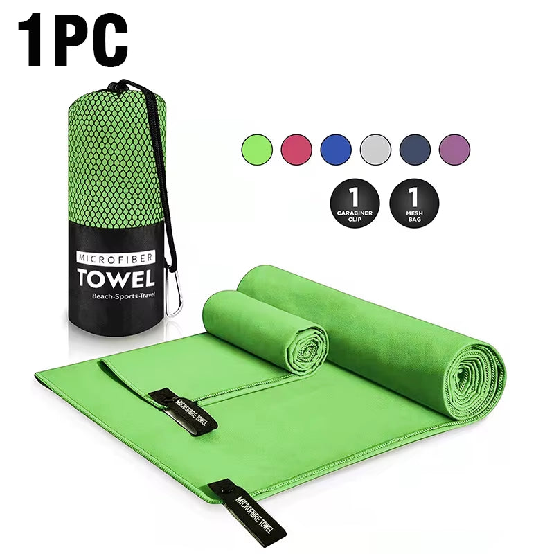 Microfiber Quick Dry Sports Beach Towel Outdoor Thick Travel Gymnastics Fitness Jogging Swimming Yoga Naturehike Sea Big Towel