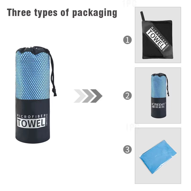 Microfiber Quick Dry Sports Beach Towel Outdoor Thick Travel Gymnastics Fitness Jogging Swimming Yoga Naturehike Sea Big Towel