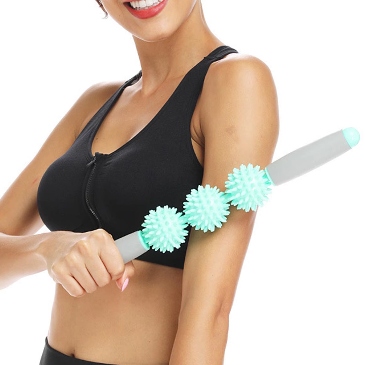 Pressure Point Muscle Roller Stick Cellulite Releasing Cramps Leg Cramps Feet Neck Massager Deep Tissue Fascia Fat Remover