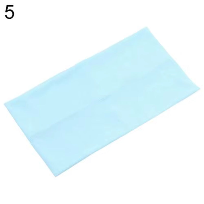 Women Candy Color Wide Yoga Headband Stretch Hairband Elastic Hair Bands Turban Fashion Girls Hairband Hair Accessories