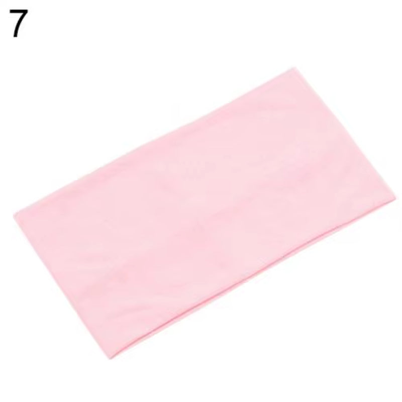 Women Candy Color Wide Yoga Headband Stretch Hairband Elastic Hair Bands Turban Fashion Girls Hairband Hair Accessories