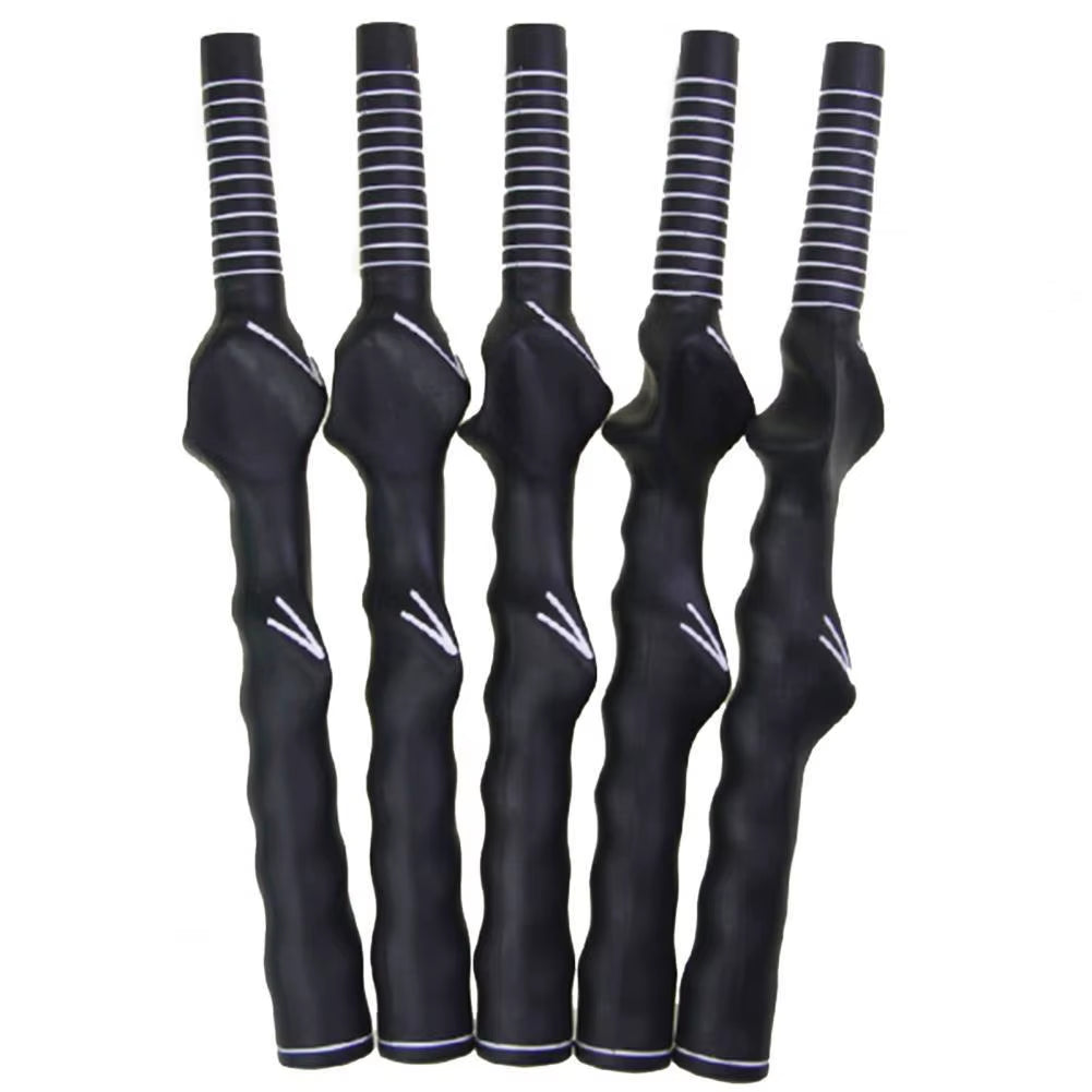 Club Grip Kid Right Hand Rubber Grip Trainer anti Slip Swing Exercises Ergonomic Design Beginner Correct Training Golf Grip Golf