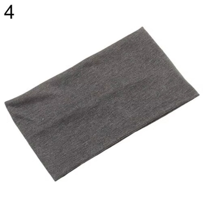 Women Candy Color Wide Yoga Headband Stretch Hairband Elastic Hair Bands Turban Fashion Girls Hairband Hair Accessories