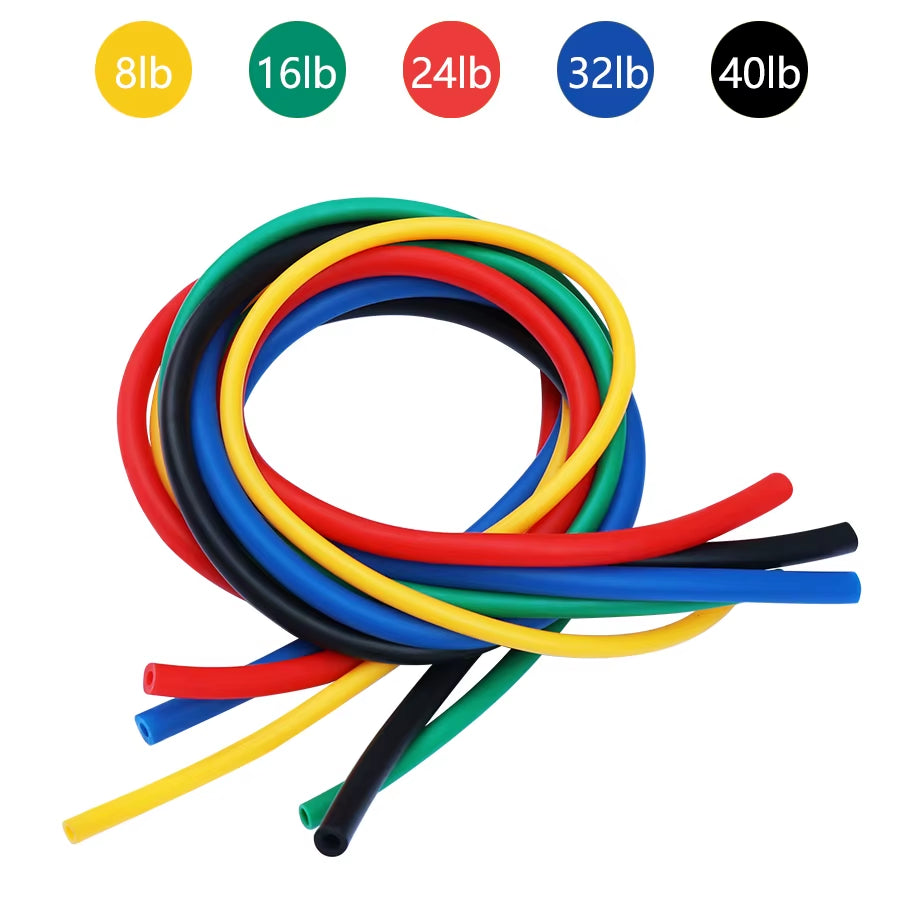 Stretch Tube Bands Elastic Exercise Expander Fitness Rubber Band Pull Rope Gym Training Sling Rubber Shot Catapults Equipment