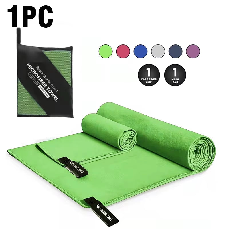 Microfiber Quick Dry Sports Beach Towel Outdoor Thick Travel Gymnastics Fitness Jogging Swimming Yoga Naturehike Sea Big Towel