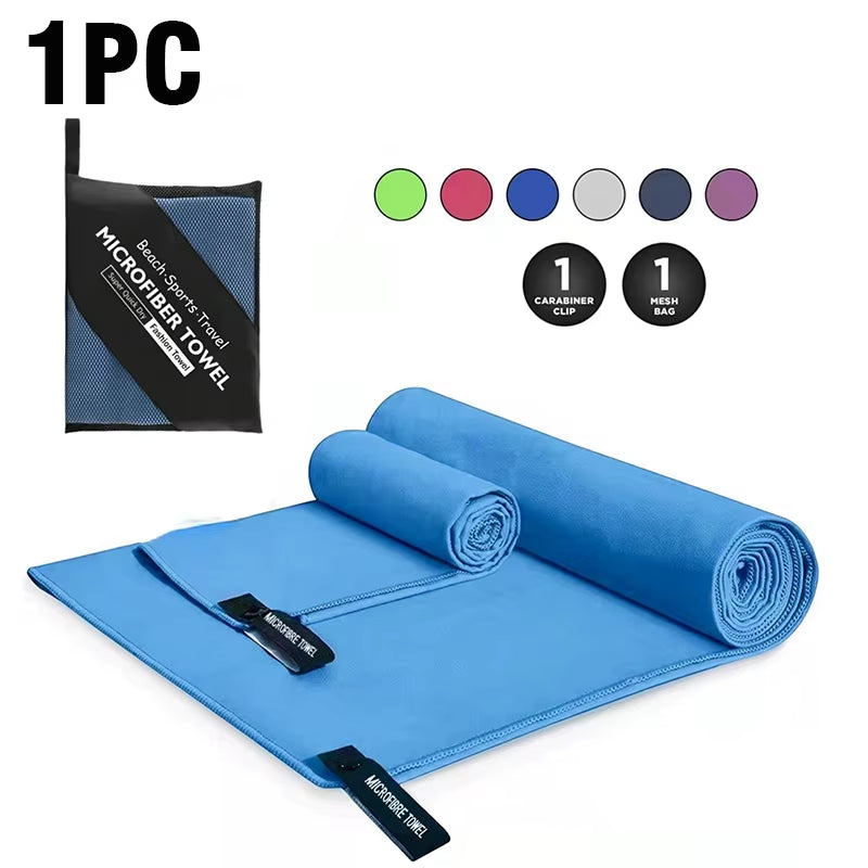 Microfiber Quick Dry Sports Beach Towel Outdoor Thick Travel Gymnastics Fitness Jogging Swimming Yoga Naturehike Sea Big Towel