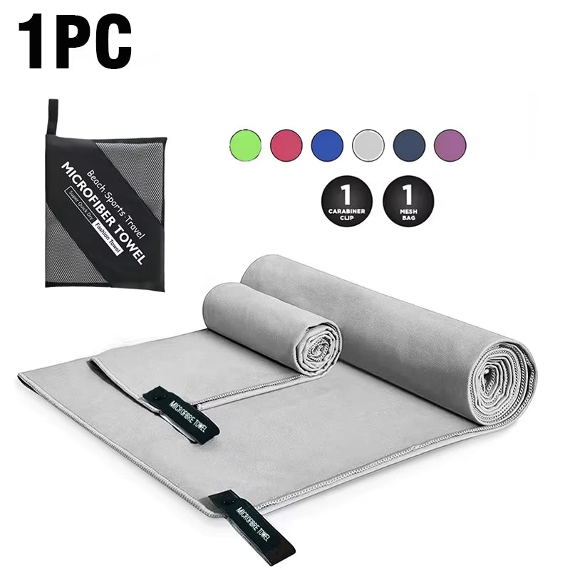 Microfiber Quick Dry Sports Beach Towel Outdoor Thick Travel Gymnastics Fitness Jogging Swimming Yoga Naturehike Sea Big Towel