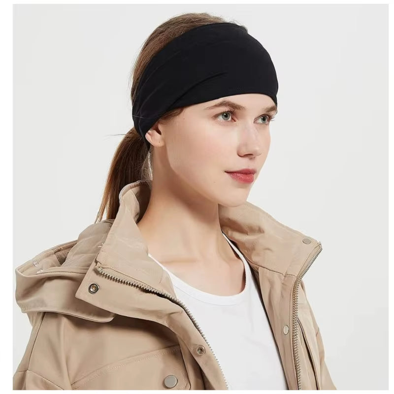Sports Headband Running Fitness Sweatband Elastic Absorbent Sweat Cycling Jog Tennis Yoga Gym Head Band Hair Bandage Men Women