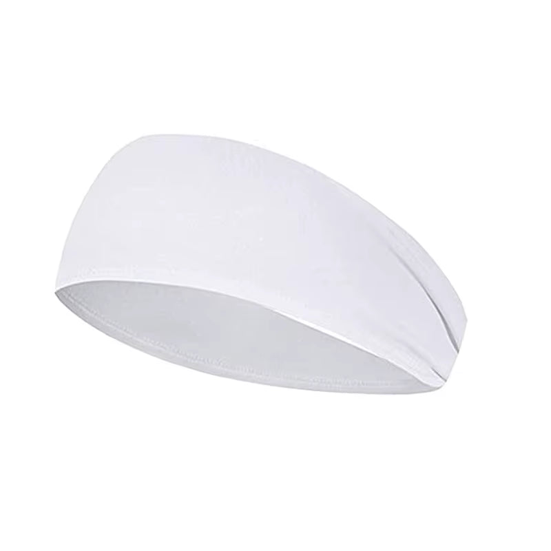 Sports Headband Running Fitness Sweatband Elastic Absorbent Sweat Cycling Jog Tennis Yoga Gym Head Band Hair Bandage Men Women