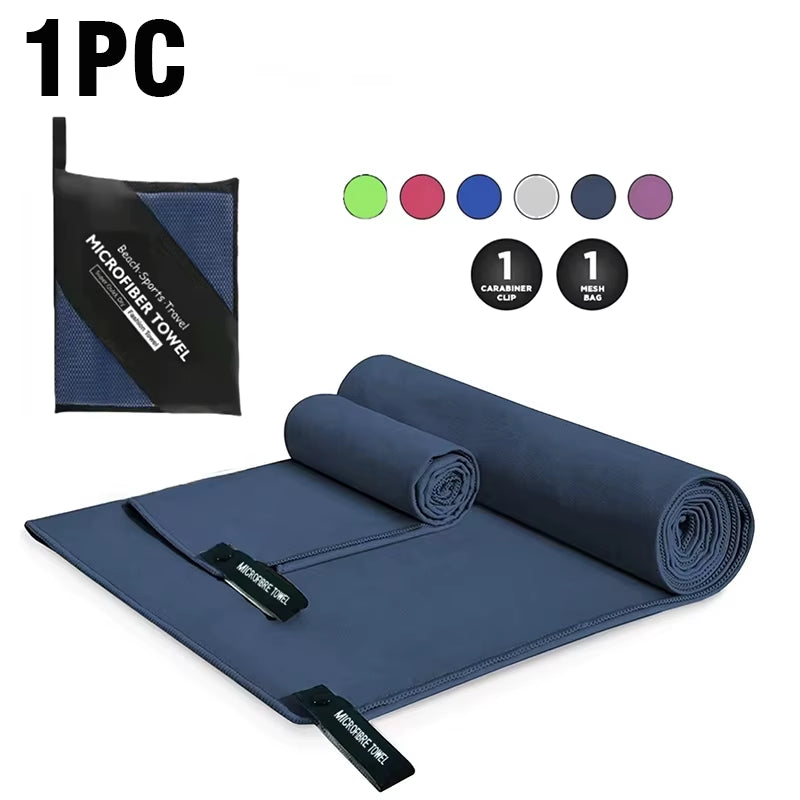 Microfiber Quick Dry Sports Beach Towel Outdoor Thick Travel Gymnastics Fitness Jogging Swimming Yoga Naturehike Sea Big Towel