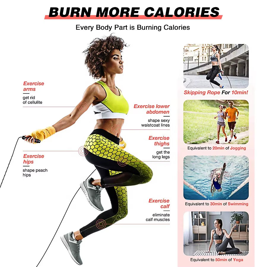 Wholesale Gym Home Foam Handle Adjustable Heavy Pvc Weighted Speed Skipping Jump Rope for Fitness
