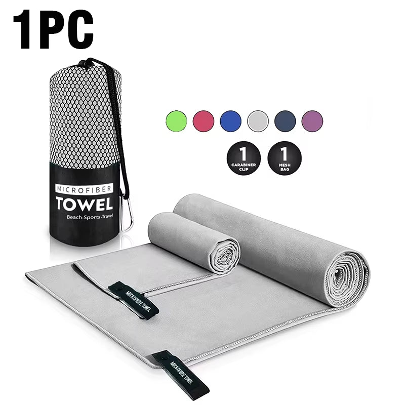 Microfiber Quick Dry Sports Beach Towel Outdoor Thick Travel Gymnastics Fitness Jogging Swimming Yoga Naturehike Sea Big Towel