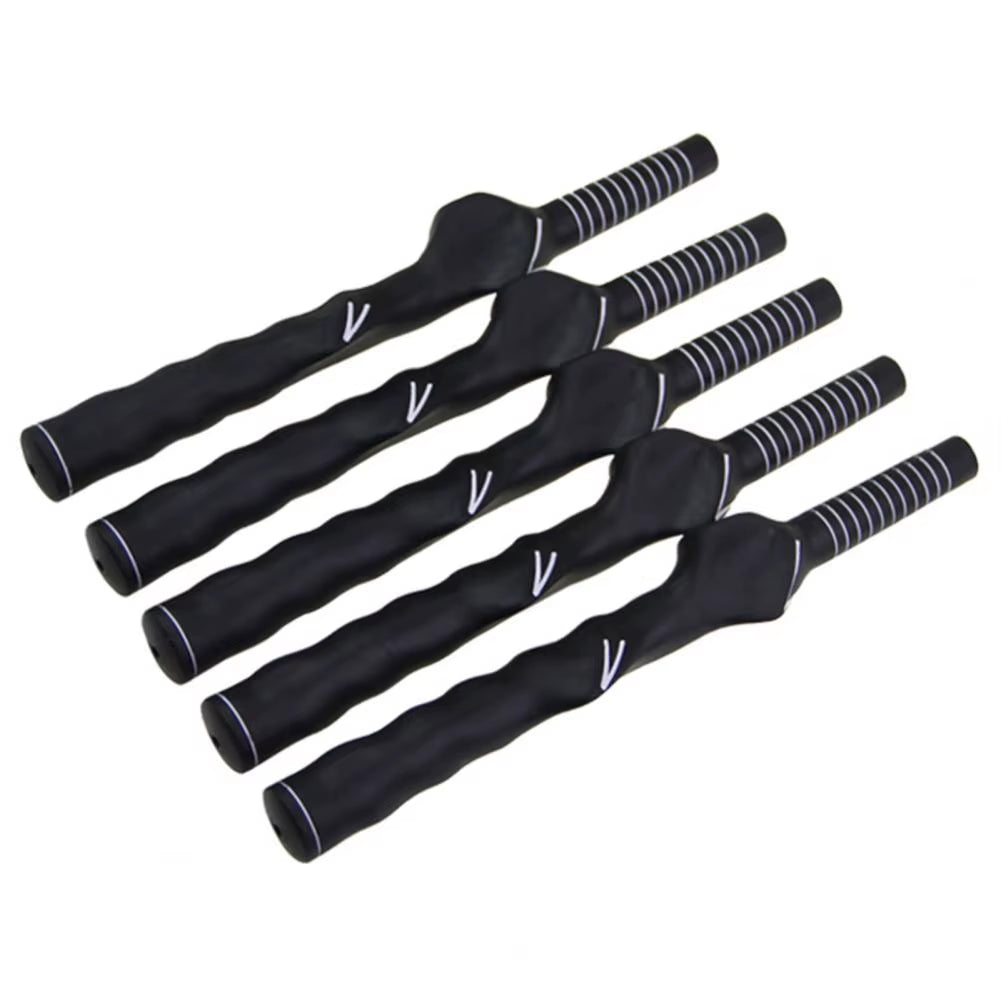 Club Grip Kid Right Hand Rubber Grip Trainer anti Slip Swing Exercises Ergonomic Design Beginner Correct Training Golf Grip Golf