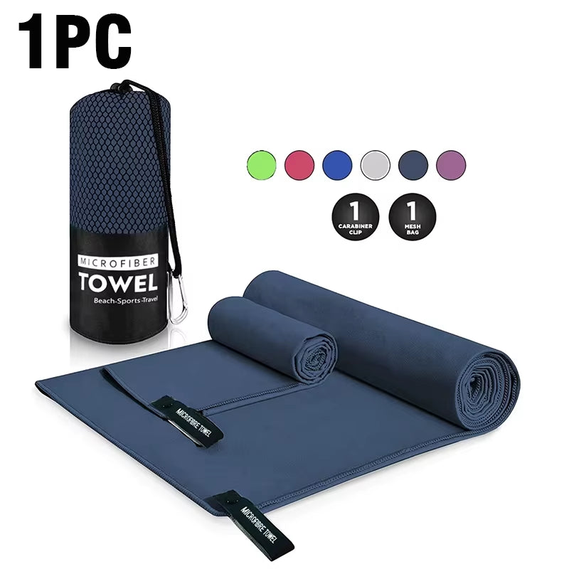 Microfiber Quick Dry Sports Beach Towel Outdoor Thick Travel Gymnastics Fitness Jogging Swimming Yoga Naturehike Sea Big Towel