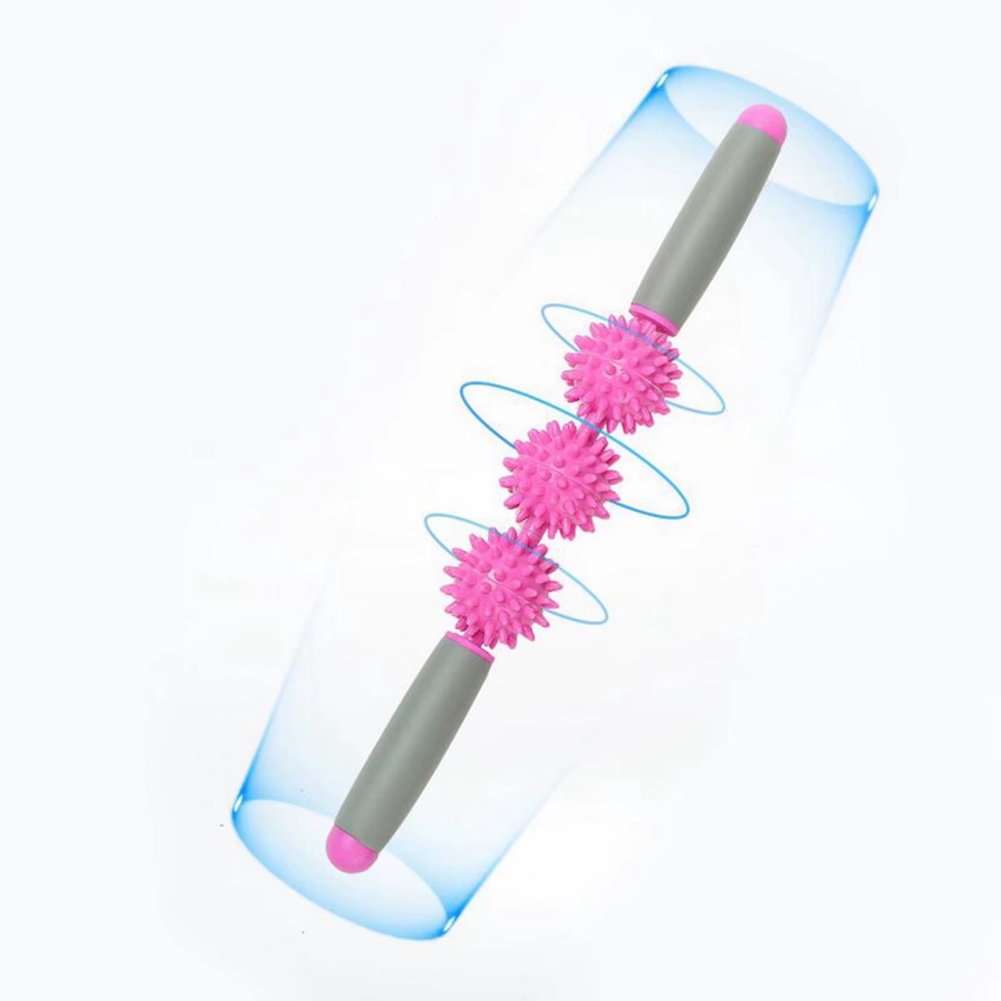 Pressure Point Muscle Roller Stick Cellulite Releasing Cramps Leg Cramps Feet Neck Massager Deep Tissue Fascia Fat Remover