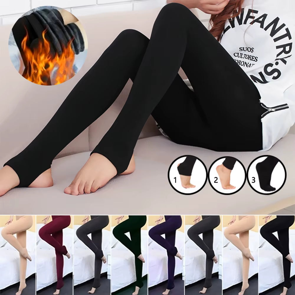 Winter Warm Pantyhose Women Fashion Sexy Super Elastic Black Slim Thick Stocking Lady Velvet Seamless Classic Tights up to 180Cm