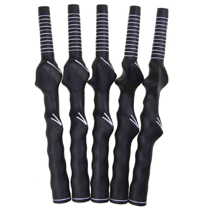 Club Grip Kid Right Hand Rubber Grip Trainer anti Slip Swing Exercises Ergonomic Design Beginner Correct Training Golf Grip Golf